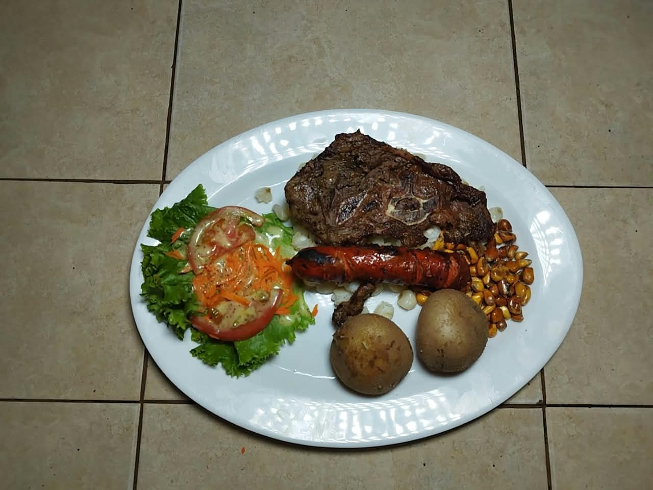 Chuleta de Borrego Asado